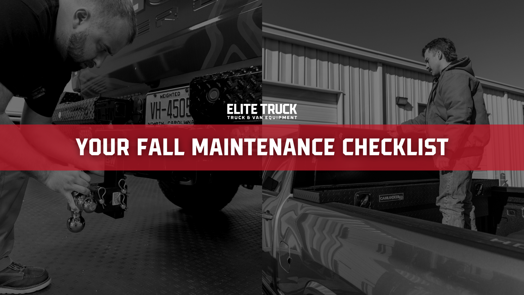 Fall Truck Equipment Maintenance Checklist