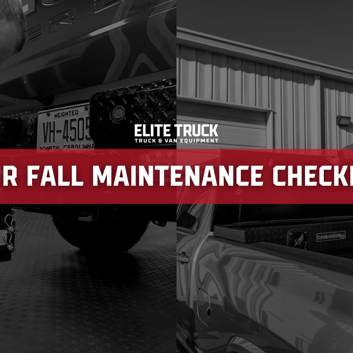 Fall Truck Equipment Maintenance Checklist