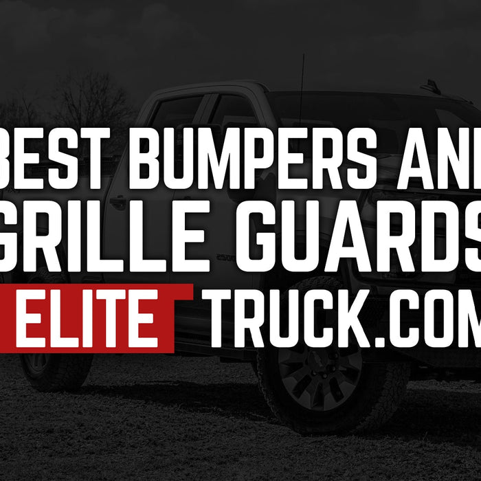 Best Bumper and Grille Guards for Your Truck