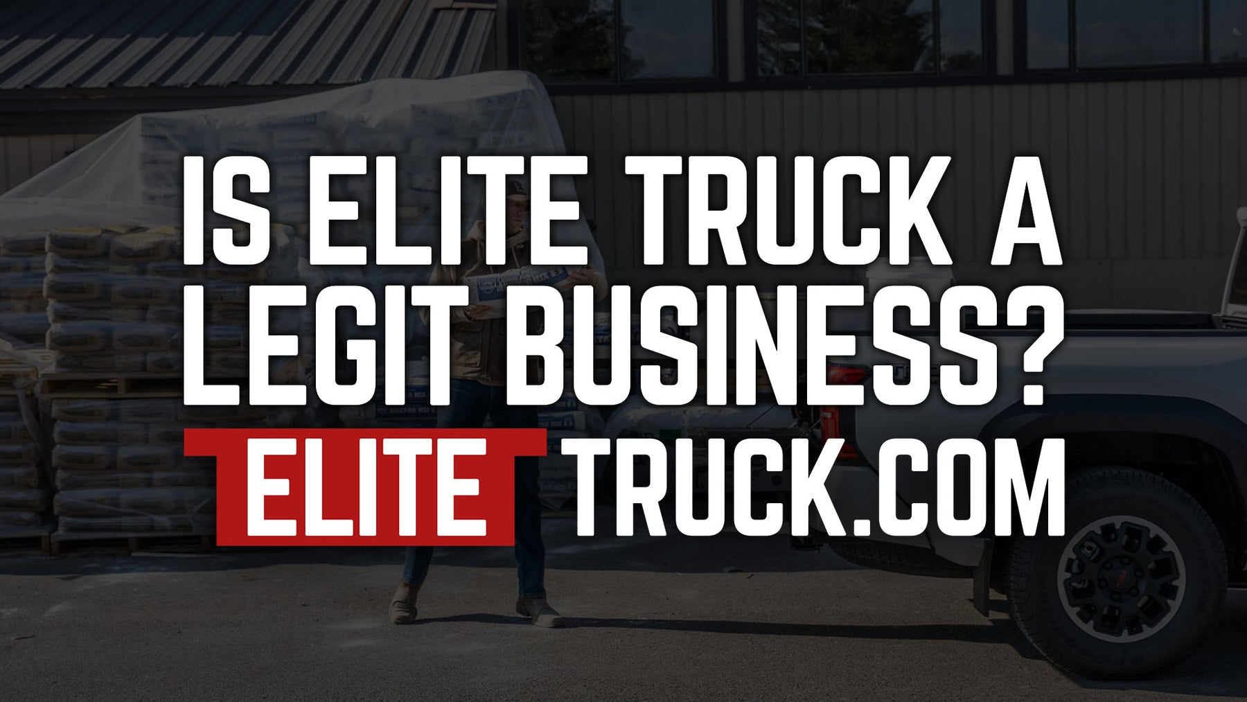 Is EliteTruck.com Legit? - Why Upfitters, Tradesmen, and Technicians Trust EliteTruck.com