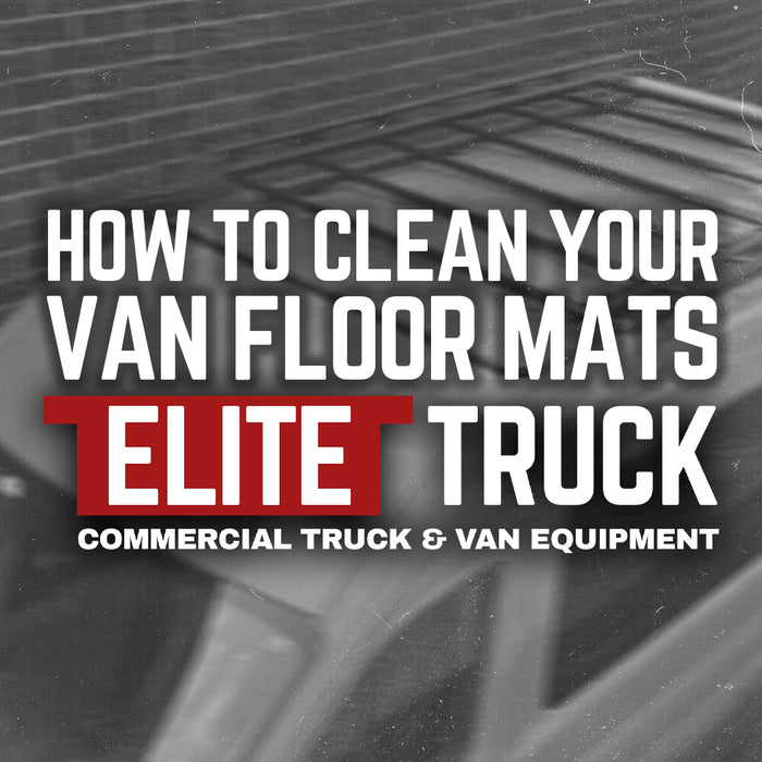Keep Your Van Clean and Tidy: A Guide to Cleaning Van Floor Mats
