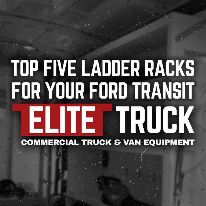 Onward and Upward: Transform Your Ford Transit with a Ladder Rack