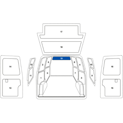 Sortimo Van Ceiling Liners