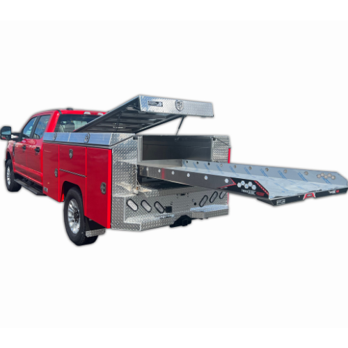 Utility Slides Service Body Cargo Slide - Elite Truck