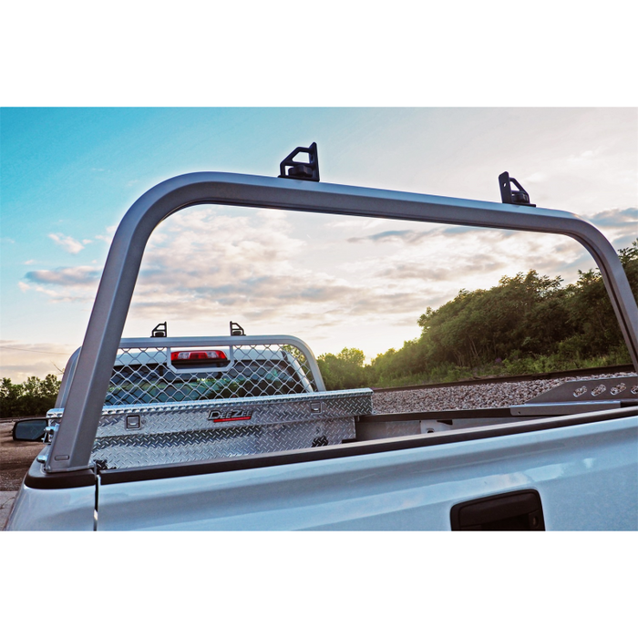 Dee Zee Aluminum Rear Cab Rack Non-Mesh Model DZ95054R