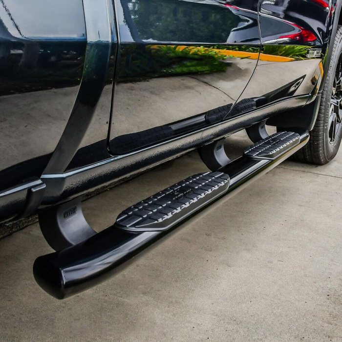 Westin PRO TRAXX 5 Oval Step Nerf Bars Black Steel Model 21-54125