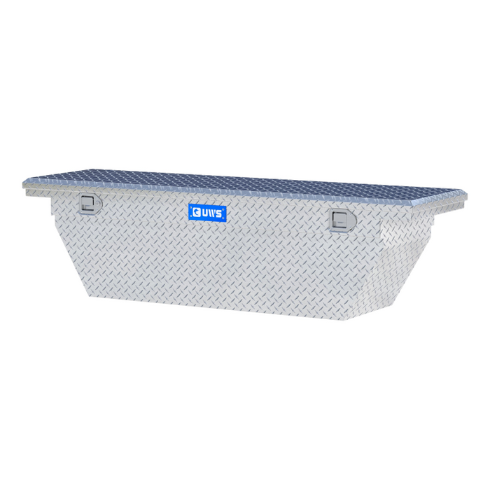 UWS 69" Deep Angled Truck Tool  Box - Low Profile Model TBSD-69-A-LP