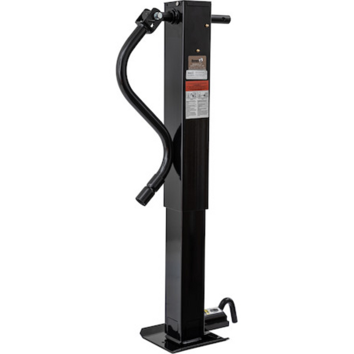 Buyers Products 12 Inch Heavy-Duty Side Pin 4 Inch Square Jack with Handle Model 0091410H