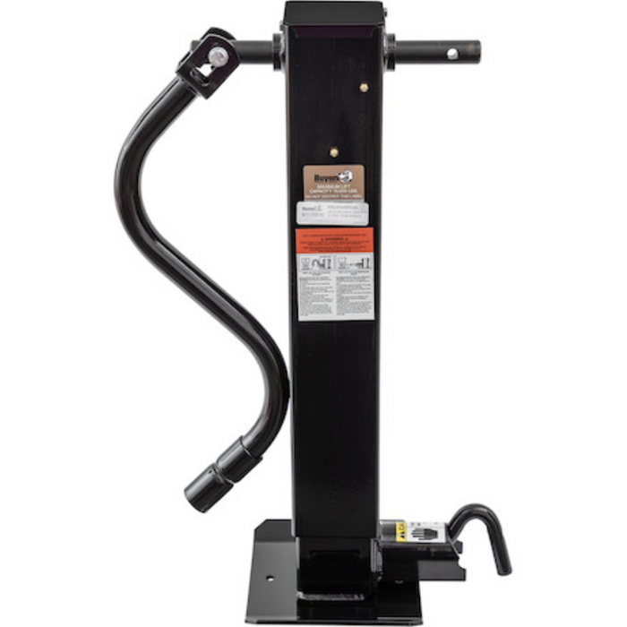 Buyers Products 12 Inch Heavy-Duty Side Pin 4 Inch Square Jack with Handle Model 0091410H
