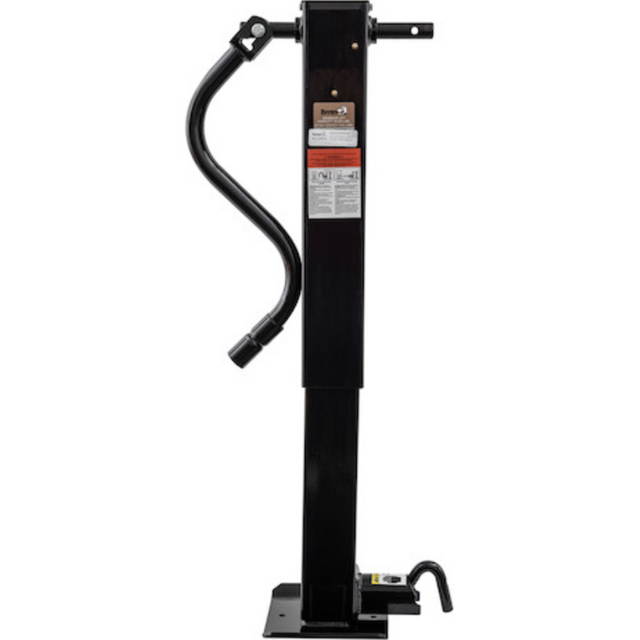 Buyers Products 12 Inch Heavy-Duty Side Pin 4 Inch Square Jack with Handle Model 0091410H
