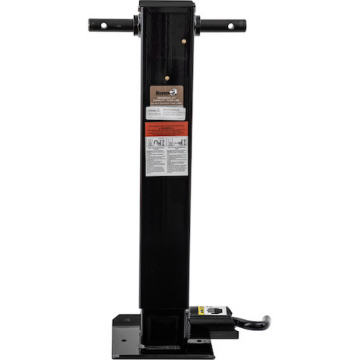 Buyers Products 12 Inch Heavy-Duty Side Pin 4 Inch Square Jack - No Handle Model 0091410