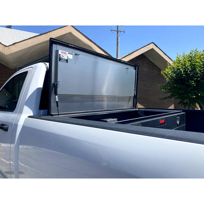 The FuelBox Tank and Tool Box Combo 87 Gallon Smooth Spray Liner Finish Model FTC90MS