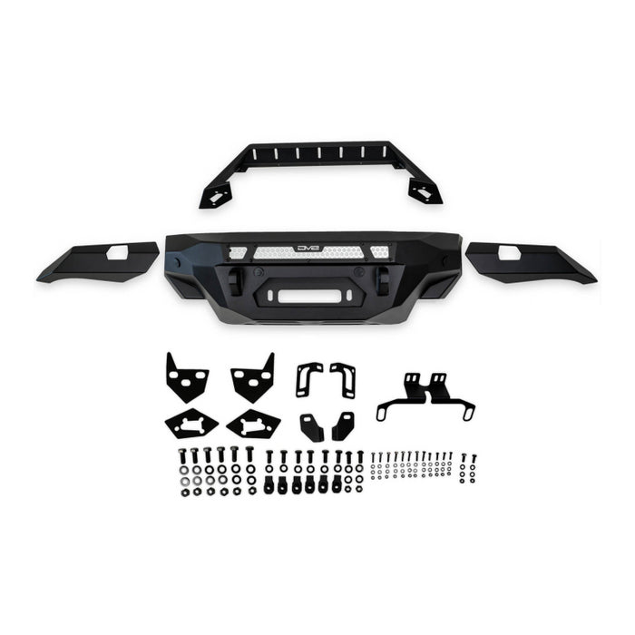 DV8 Offroad 2021-2025 Ford Bronco Mto V2 Front Bumper Model FBBR-07