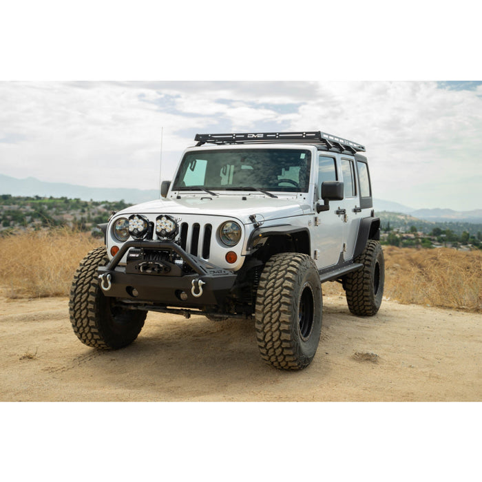 DV8 Offroad 2007-2025 Jeep Gladiator JT Wrangler JK JKU JL JLU Fs-15 Series Front Bumper Model FBJL-05