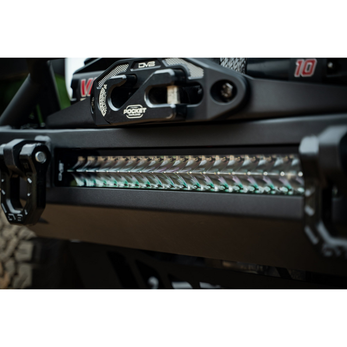 DV8 Offroad 2007-2026 Jeep GladiatorJT Wrangler JK JKU JL JLU Fs-1 Series Stubby Front Bumper Model FBJL-11