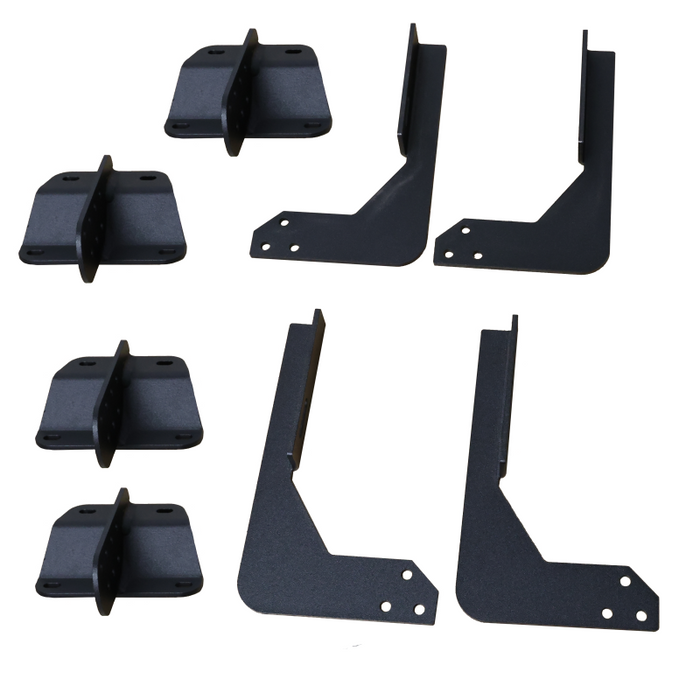 GEN-Y Running Board Brackets Only - Fits Select Ford F150 (2015-2025), F250/F350 (2017-2024) Single Cab - RS & CS Model GH-25106