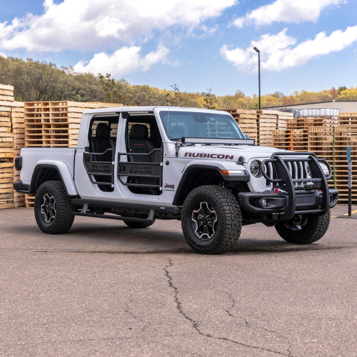 ARIES Black Steel Grille Guard, Select Jeep Wrangler JL Model 1053