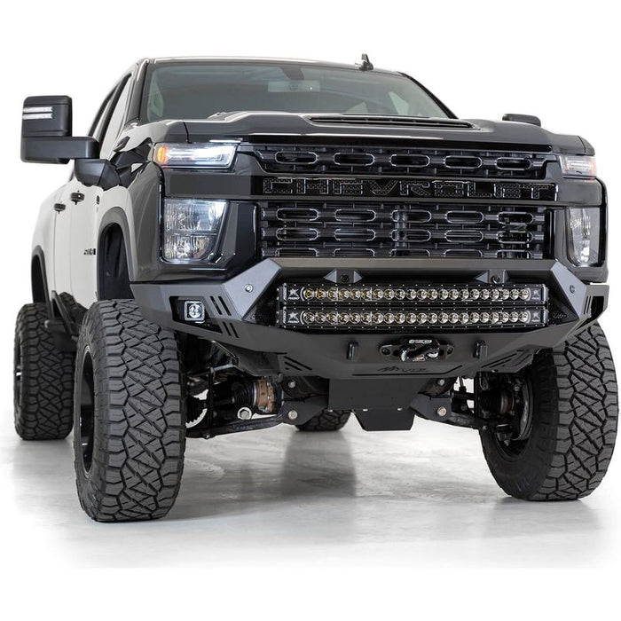 Addictive Desert Designs 20 - 23 Chevy Silverado 2500/3500 Bomber HD Front Bumper Model F270043500103