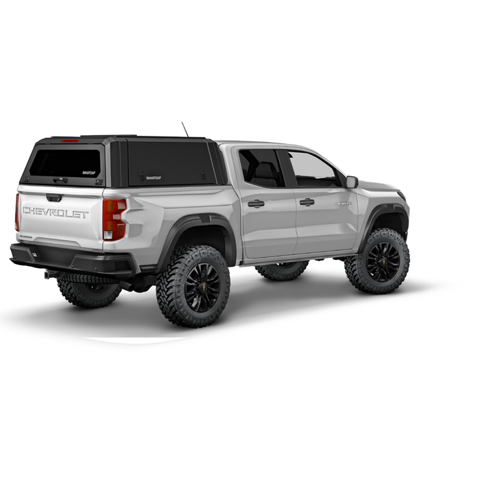 SmartCap Matte Black Truck Bed Cap EVOA Adventure Series w/ Vertical Locks Model EA0113-MB