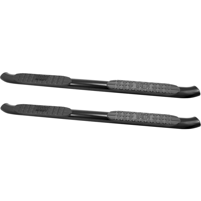 Westin PRO TRAXX 4 Oval Step Nerf Bars Black Steel For Double Cab Model 21-23715