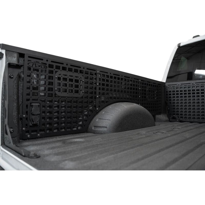 Addictive Desert Designs 23 Ford Super Duty Bed Side Molle Panels Passenger Full Kit Model AC8103301NA