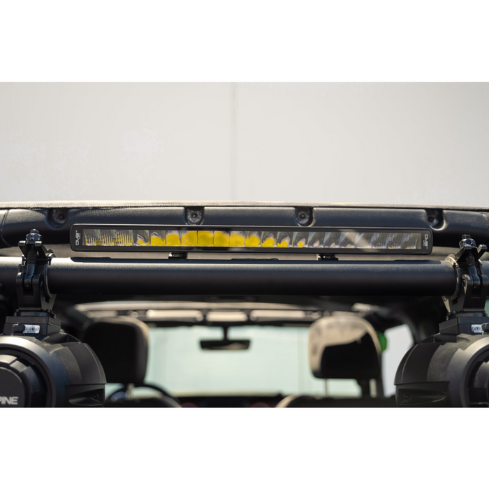 DV8 Offroad 2018-2025 Jeep Wrangler JL JLU Rear Speaker and Light Bar Mount Model SBJL-01