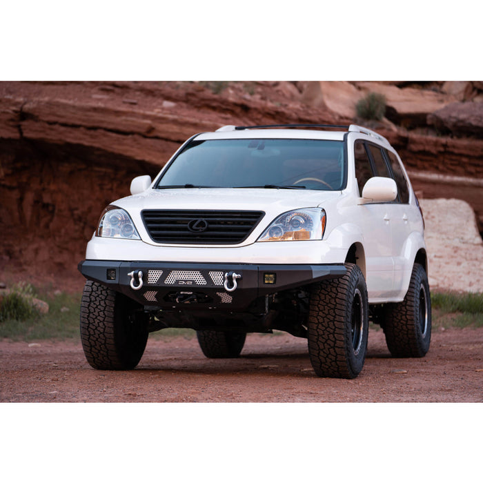 DV8 Offroad 2003-2009 Lexus Gx 470 Mto Series Winch Front Bumper Model FBGX-02