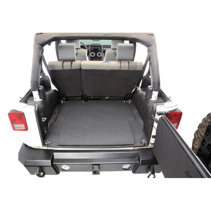 Bedrug Jeep Bedtred 2Dr Rear 5Pc Cargo Kit (Inc Tlgte & Tub Liner) Model BTJK07R2