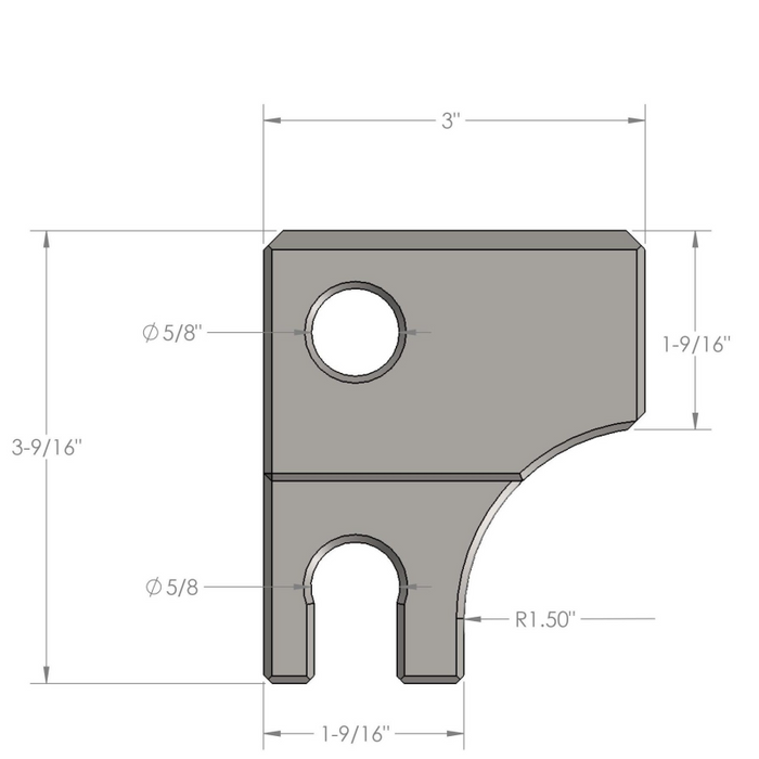 BulletProof Hitches Pintle Attachment Model PINTLEATTACHMENT