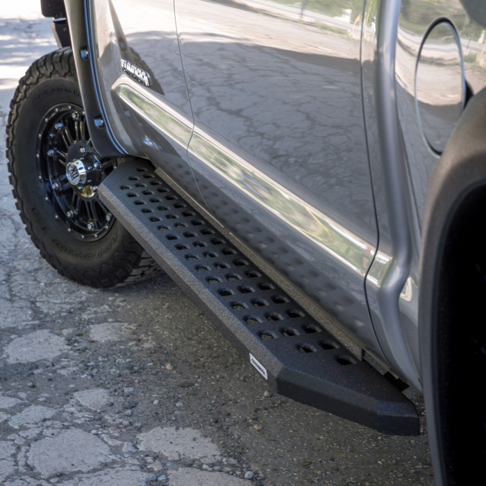 Go Rhino RB20 Running Boards with Mounting Brackets Kit Crew Max Only Model 69443687T