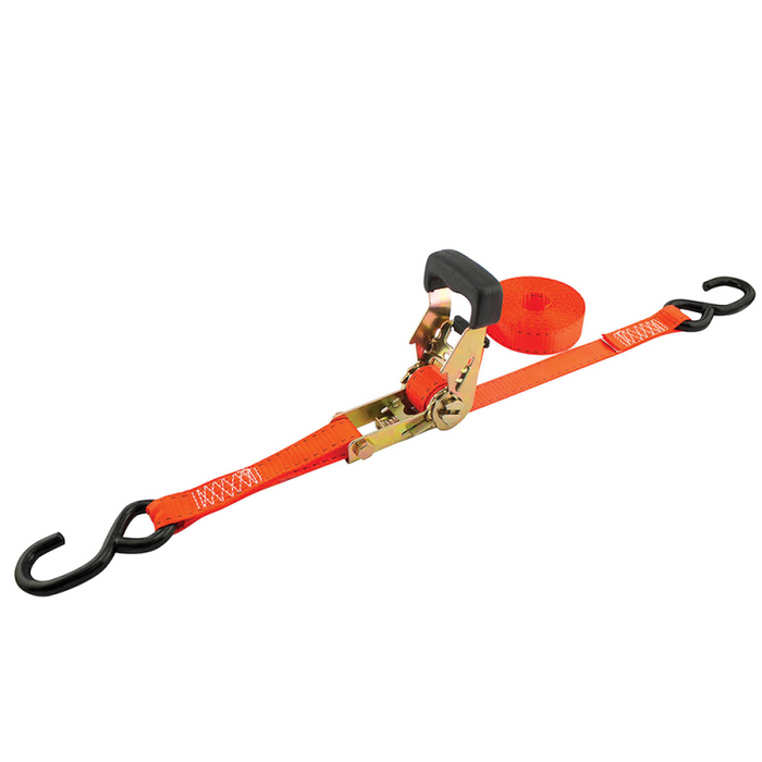 Erickson Manufacturing 4 Pack 1 In X 15Ft 2000Lb Industrial Tie-Downs Orange Model 02020