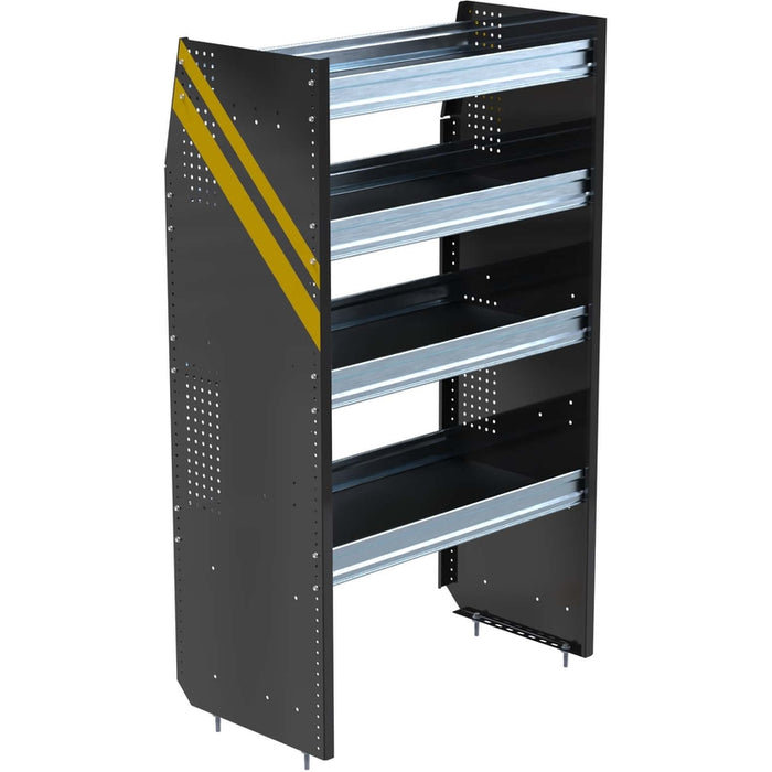 Ranger Design N5 4 Tray Steel Deep Van Shelving for High Roof Vans 20"x36"x62" Model N5-DS36-4