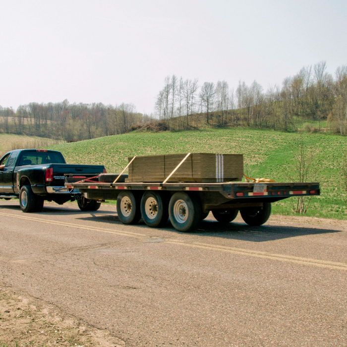 CURT Trailer Axle Attaching Parts (AP) Suspension Kit for 10,000-lb. Triple Axles - 48-1/4" Model 184176