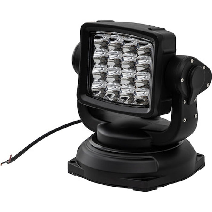Buyers Products Ultra Bright Rotating Permanent Mount Spot Light w/ Wireless Remote - Black Model 1492202