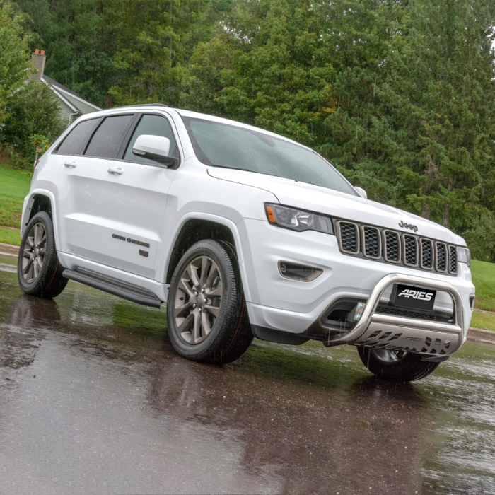 ARIES AeroTread 5" x 67" Polished Stainless Running Boards, Fits Select Jeep Grand Cherokee Model 2051009
