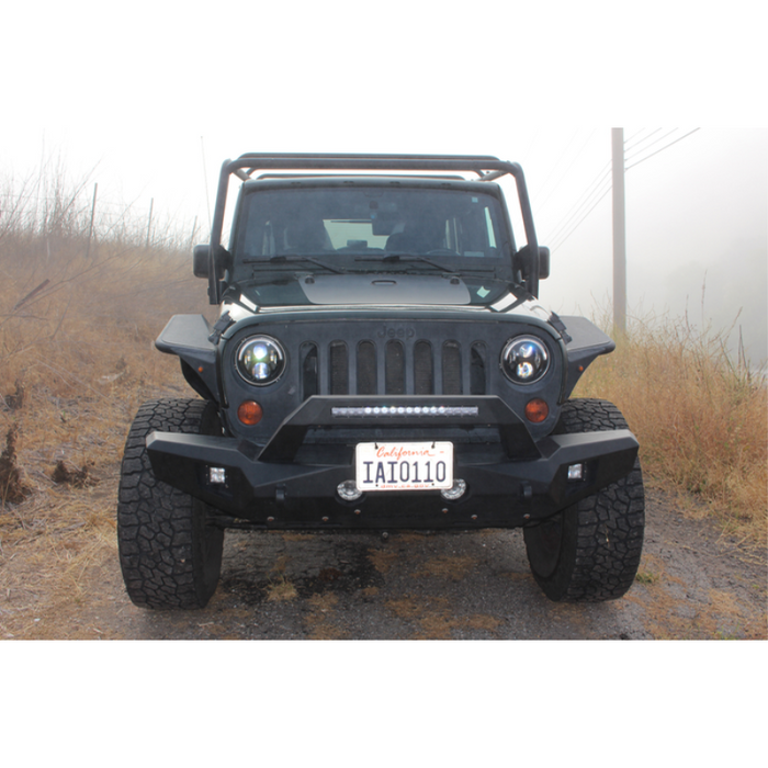 Body Armor 4x4 2007-2024 Jeep Wrangler Jk/Jl & Gladiator Jt Orion Full-Width Front Bumper Model JP-19537