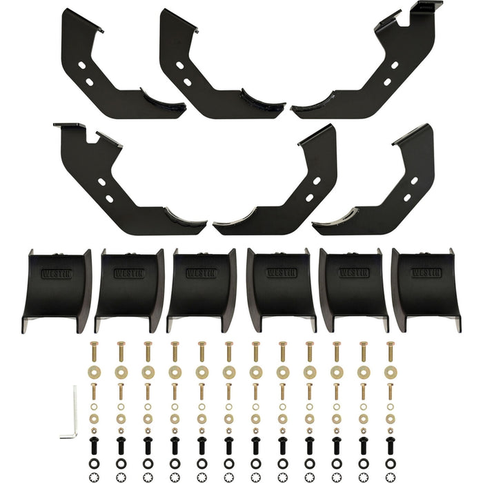 Westin PRO TRAXX 4 Oval Nerf Step Bars Model 21-23785