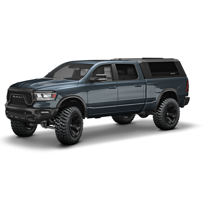 SmartCap Matte Black Truck Bed Cap EVO Sport Series w/ Horizontal Locks Model EV1006-MB