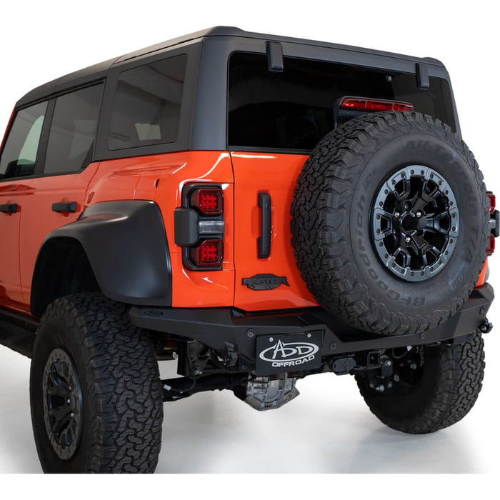 Addictive Desert Designs 22 - 23 Ford Bronco Raptor Rock Fighter Rear Bumper Model R26012NA0103