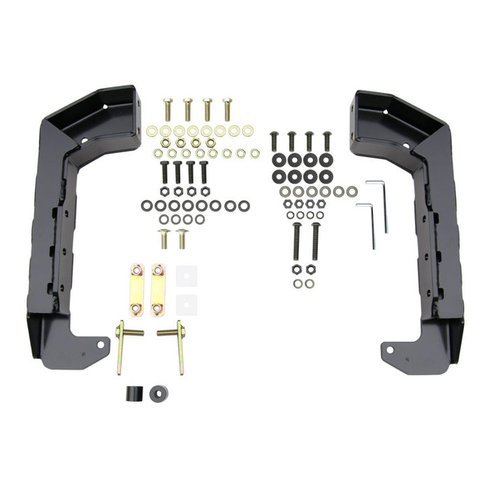 Westin HDX 1-Piece Winch Mount Grille Guard Black Steel Model 57-92505