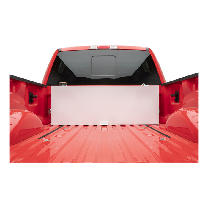 UWS White 45-Gallon Vertical Steel Transfer Tank Model ST-45-R-W