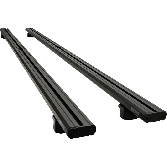 Westin Cross Rails for Westin Retractable Tonneau Covers 73" L Pair Black Aluminum Model 16-10059