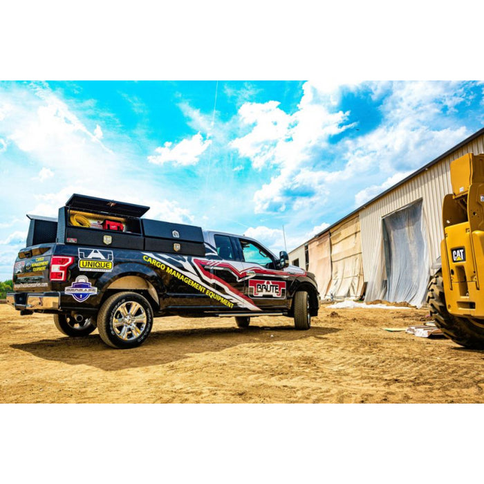 Brute 90" Contractor Topsider W/ Drawers & Doors Black Texture Coat Model TBS200-90D-BD-BT