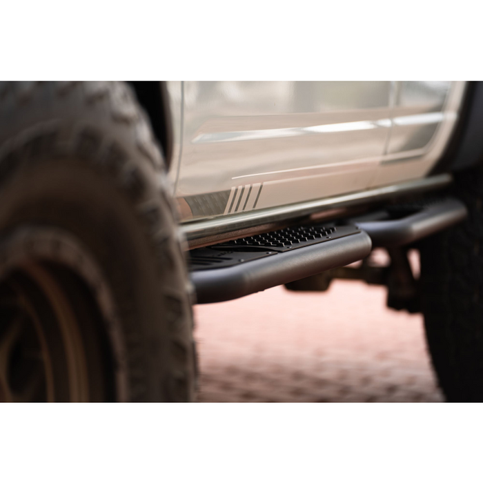 DV8 Offroad 4-Door OE Plus Series Running Boards Model SRBR-02