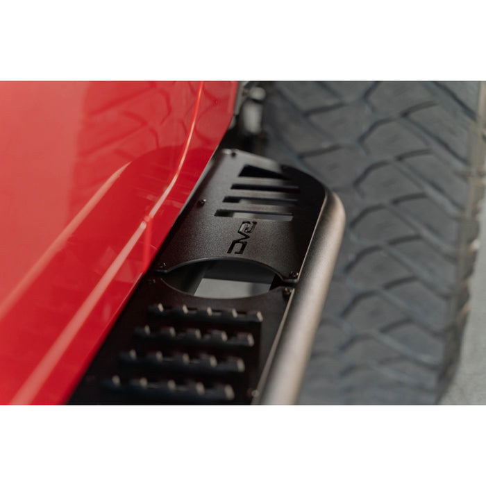 DV8 Offroad 4-Door OE Plus Running Boards Model SRJK-08