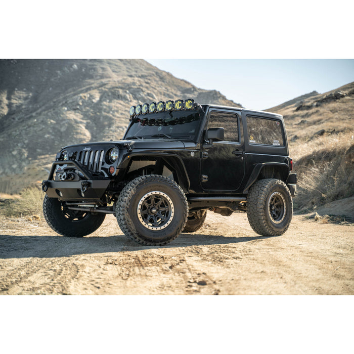 DV8 Offroad 2-Door OE Plus Running Boards Model SRJK-09