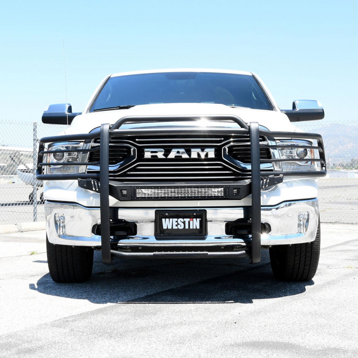 Westin Sportsman X Grille Guard Textured Black Steel Model 40-33545