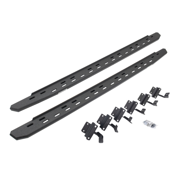 Go Rhino RB30 Slim Line Running Boards with Mounting Bracket Kit Model 69615587ST