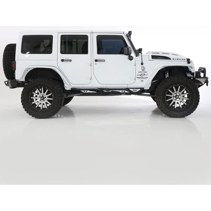Smittybilt Apollo Rock Sliders w/ Step Model 76734