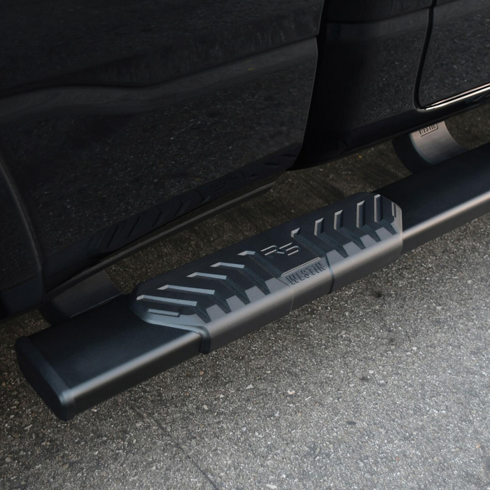 Westin R5 M-Series Wheel to Wheel Step Nerf Bars 5 in. Black Steel Model 28-534705